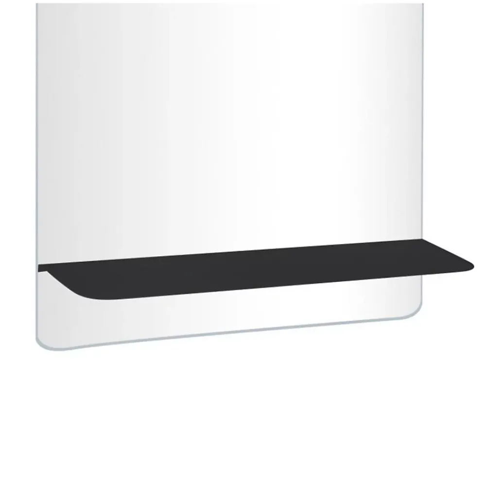 Miroir Simple|Mob-In Miroir rectangulaire SORRENTO avec tablette en métal