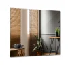 Miroir Simple|Tulup Miroir rectangulaire 50 x 50 cm Pour Le Maquillage
