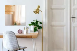 Miroir Simple|Tulup Miroir rectangulaire 50 x 50 cm Pour Le Maquillage