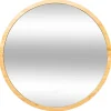 Miroir Simple|5Five Miroir rond à led 57cm Bambou -