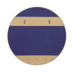 Mob-In Miroir rond chêne NESTO 60x60cm