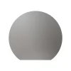 Bernstein Miroir rond éclairage LED capteur tactile anti-buée pour salle de bain, cadre aluminium et verre 4mm - BOVA 2.0 - 120cm