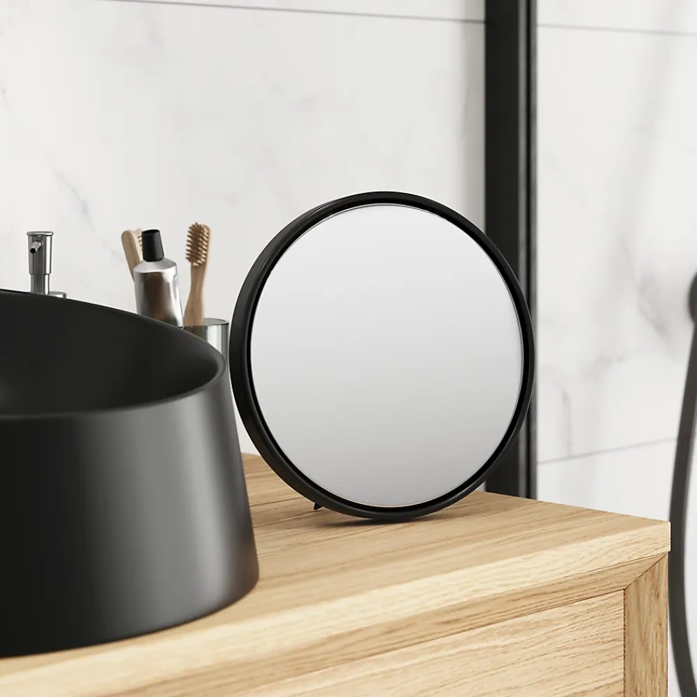 Miroir Grossissant|GoodHome Miroir rond grossissant x2 Elland Ø 20 cm