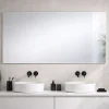 Kiamami Valentina Miroir Réversible 120X70 Avec Bordure En Fil Brillant