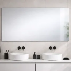 Kiamami Valentina Miroir Réversible 120X70 Avec Bordure En Fil Brillant