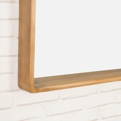 Wanda Collection Miroir salle de bain en teck Samba 140 x 65 cm
