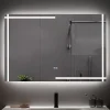 Luxury Bain Miroir salle de bain LED 120x60cm anti buée et LED 3 couleurs LB-4693