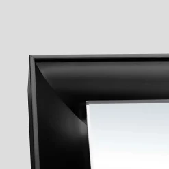 Miroir Lumineux|Ledimex Miroir Salle de Bain LED Réglable 120x80cm - Noir Mat - Commandes Tactiles & Anti-Buée - CALIFORNIA