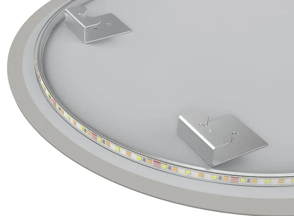 Lomazoo Miroir salle de bain Boston avec LED 80 cm rond