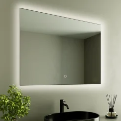 Miroir Lumineux|Lomazoo Miroir salle de bain Bryce avec LED 60 x 80 cm
