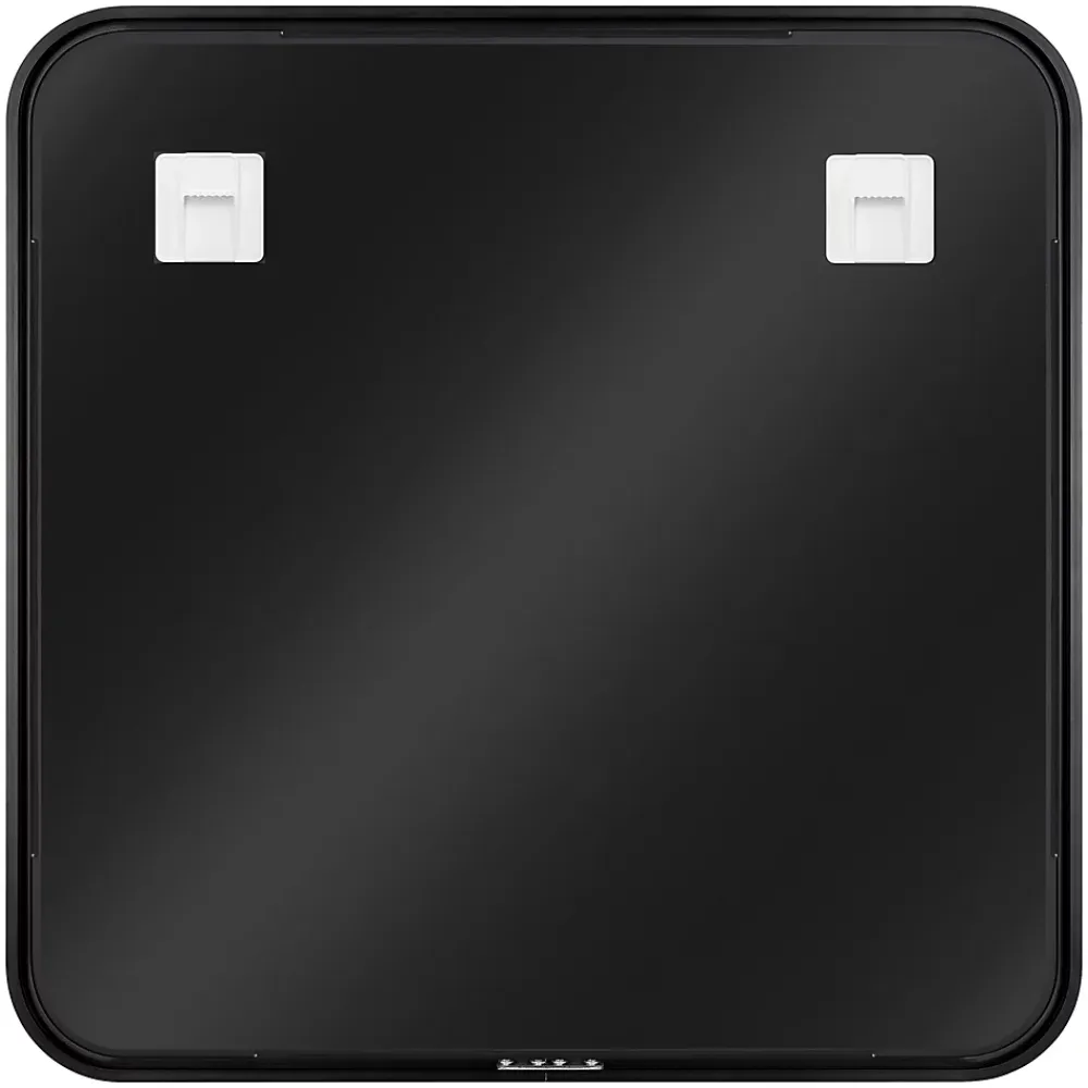 GoodHome Miroir salle de bains carré 60x60 cm Tisa noir