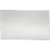 Miroir Simple| Miroir salle de bains rectangulaire 100X60 cm Wapta argent