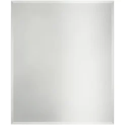 Miroir salle de bains rectangulaire 50X60 cm Wapta argent