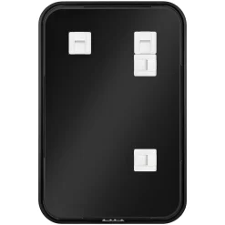GoodHome Miroir salle de bains rectangulaire 40x60 cm Tisa noir
