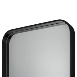 GoodHome Miroir salle de bains rectangulaire 40x60 cm Tisa noir