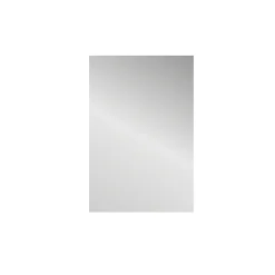 Miroir Simple|GoodHome Miroir salle de bains rectangulaire 60 x 90 cm argent, Imandra