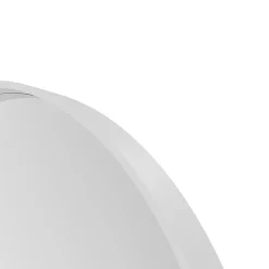 Miroir Simple|GoodHome Miroir salle de bains rond Ø80 cm, blanc, Tisa