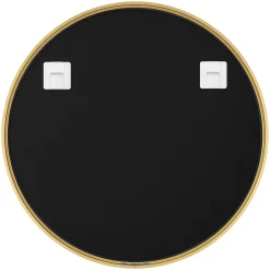 Miroir Simple|GoodHome Miroir salle de bains rond diamètre 60 cm Tisa doré