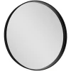 Miroir Simple|GoodHome Miroir salle de bains rond diamètre 60 cm Tisa noir