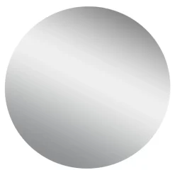 Miroir salle de bains rond diamètre 60 cm Dunnet noir