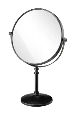 Miroir Simple| Miroir salle de bains sur pied Harlech noir