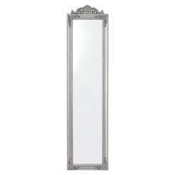 Miroir Simple|Helloshop26 Miroir sur pied inclinable 160 x argente