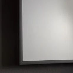 Miroir Grossissant|Kiamami Valentina Miroir 60X80 Avec Bord Noir Mat Réversible