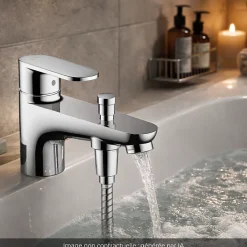 Hansgrohe Mitigeur baignoire mécanique Vernis Blend C2 chromé
