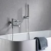 Imex Products Mitigeur baignoiredouche chrome en laiton et zamak avec flexible metal 170 cm