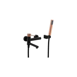 Imex Products Mitigeur baignoiredouche chrome en laiton et zamak avec flexible metal 170 cm