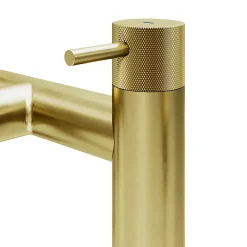 Robinet De Baignoire|GoodHome Mitigeur bain douche + douchette, laiton doré, Owens