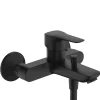 Robinet De Baignoire|Hansgrohe Mitigeur bain douche mécanique noir mat MySport