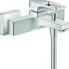 Robinet De Baignoire|Hansgrohe Mitigeur bain douche mécanique poignée étrier Metropol chromé