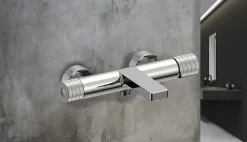 Edouard Rousseau Mitigeur bain douche mécanique chrome, Orcus