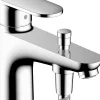Robinet De Baignoire|Hansgrohe Mitigeur bain douche monotrou chrome Vernis Blend
