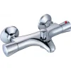 Robinet De Baignoire|Autres Mitigeur bain douche robinet thermostatique chromé