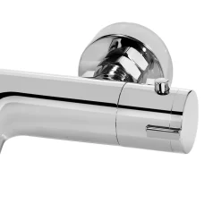 GoodHome Mitigeur bain douche thermostatique, chrome, NF, Mayas
