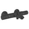 Robinet De Baignoire|Grohe Mitigeur bain douche thermostatique Precision Start noir