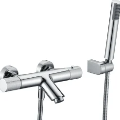 Imex Mitigeur Bain/Douche Anti-Calcaire Thermostatique Chrome LINE BTD038-4