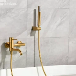 Imex Mitigeur Bain/Douche Anti-Calcaire Or Brossé MONZA BDM039-4OC