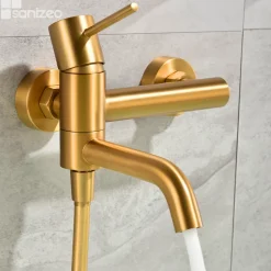 Imex Mitigeur Bain/Douche Anti-Calcaire Or Brossé MONZA BDM039-4OC