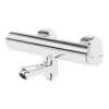 Robinet De Baignoire|GoodHome Mitigeur bain-douche chrome Nyasa