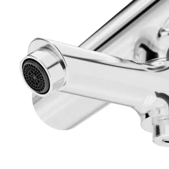 Robinet De Baignoire|GoodHome Mitigeur bain-douche chrome Nyasa