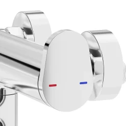 Robinet De Baignoire|GoodHome Mitigeur bain-douche chrome Nyasa