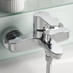 Grohe Mitigeur bain/douche chrome Cosmo