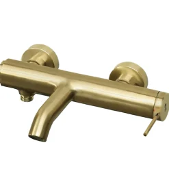 Essebagno Mitigeur bain-douche mécanique or brossé Luisa