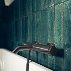 Essebagno Mitigeur bain-douche mécanique gun métal Luisa