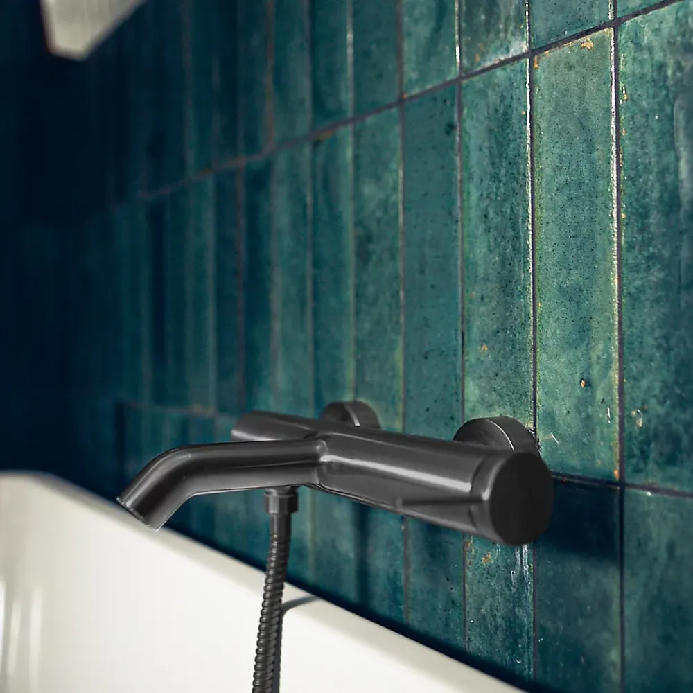 Essebagno Mitigeur bain-douche mécanique gun métal Luisa