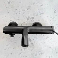 Essebagno Mitigeur bain-douche mécanique gun métal Luisa