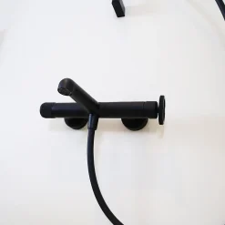 Essebagno Mitigeur bain-douche mécanique noir Indus